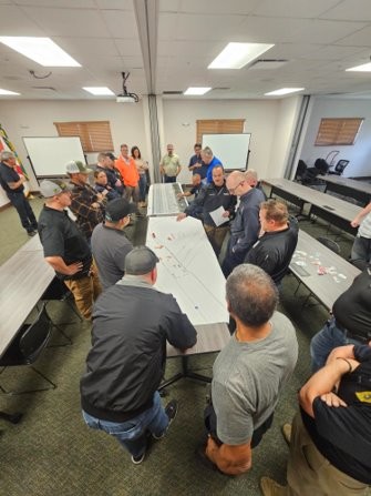 TIM Training in group at Marion county.